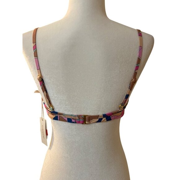L*Space Eco Chic Econyl Rose underwire Bikini Top large - Picture 4 of 4